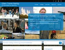 Tablet Screenshot of ellenifolketinget.dk